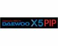   Daewoo X5 WIDE TV