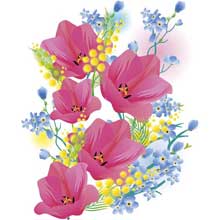Скачать цветы бесплатно! Векторные цветы для создания неповторимых дизайнерских работ! Красивые картинки и рисунки цветов незаменимы в создании весеннего настроения! Вы можете найти профессиональный векторный клипарт цветы на нашем сайте!