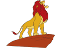 Векторная картинка Король лев - Муфаса №2