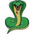 Векторная картинка змея #39