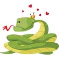 Векторная картинка змея #41