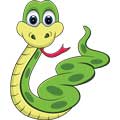 Векторная картинка змея #49