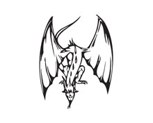 PREMIUM Скачай бесплатно профессиональное векторное изображение - дракона. Идеально подходящее для использования в полиграфии, веб дизайне и рекламе.