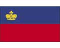Векторная картинка Флаг Лихтенштейна