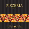 Векторная картинка Пицца #4