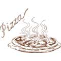Векторная картинка Пицца #12