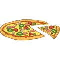 Векторная картинка Пицца #18