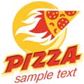 Векторная картинка Пицца #25