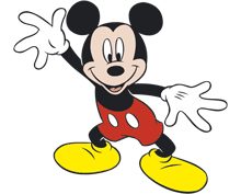 Скачай бесплатно клипарт сказочные герои - Мики Маус и Мини из диснеевского мультфильма "Мики Маус" в векторном формате. Идеально подходящее для использования в полиграфии, веб дизайне и рекламе.