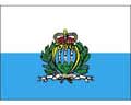 Векторная картинка Флаг Сан-Марино