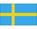 Векторная картинка Флаг Швеции